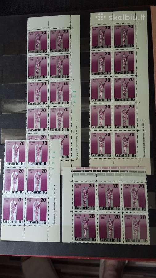Filatelija,Lietuva - nuotraukos Nr. 2