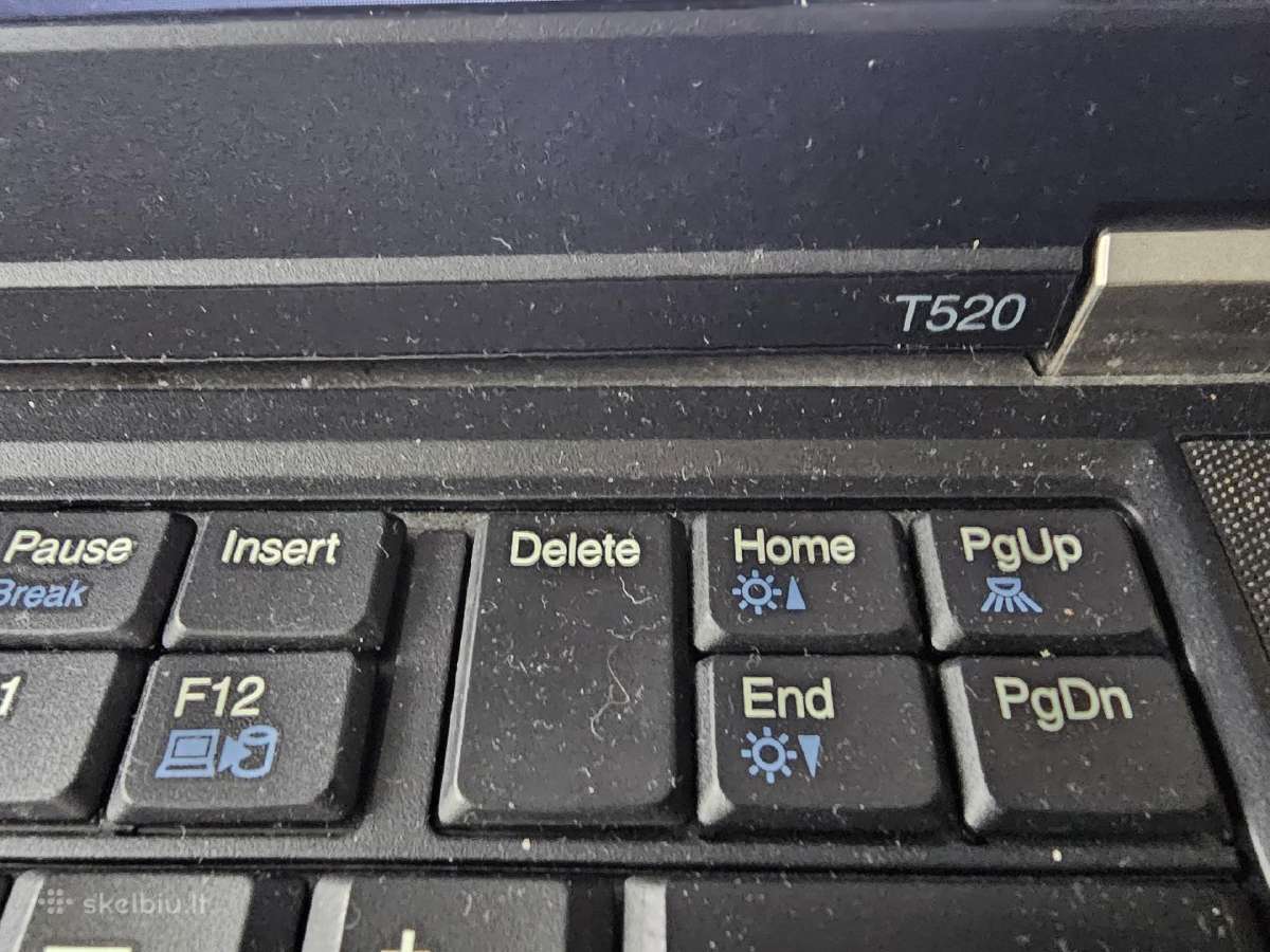 Lenovo thinkpad t520 - nuotraukos Nr. 7
