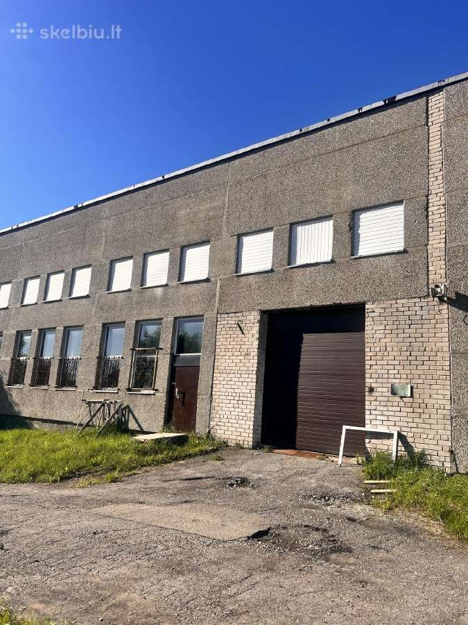 Išnuomojamos Sandėliavimo Patalpos Plungės Centre