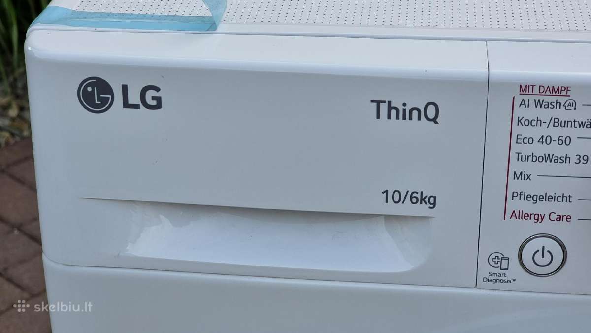 Nauja LG W4wr70x61 su džiovinimu+ garantija - nuotraukos Nr. 8