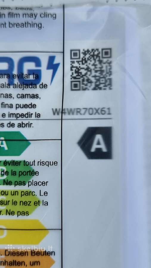 Nauja LG W4wr70x61 su džiovinimu+ garantija - nuotraukos Nr. 17