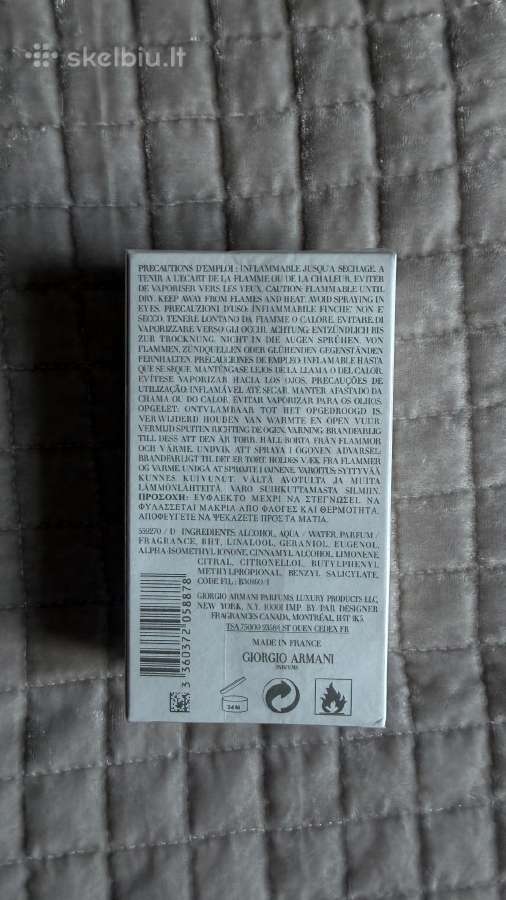 Giorgio Armani Acqua Di Gio 100ml - nuotraukos Nr. 2