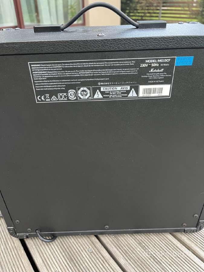 Elektrinė gitara stagg su marshall garso kubu - nuotraukos Nr. 5