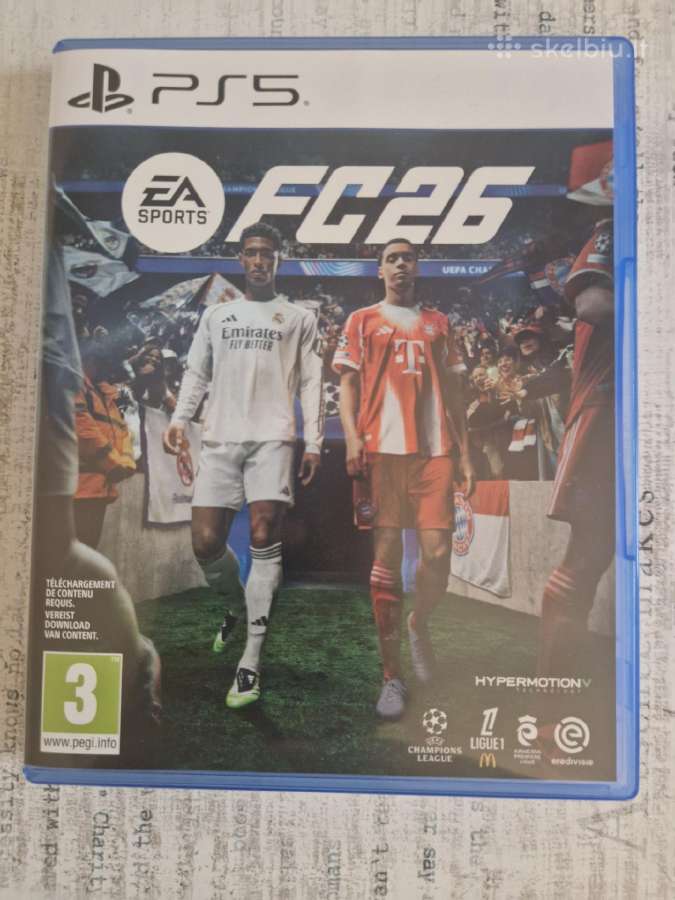 Fc26 ps5. Mažai naudotas.