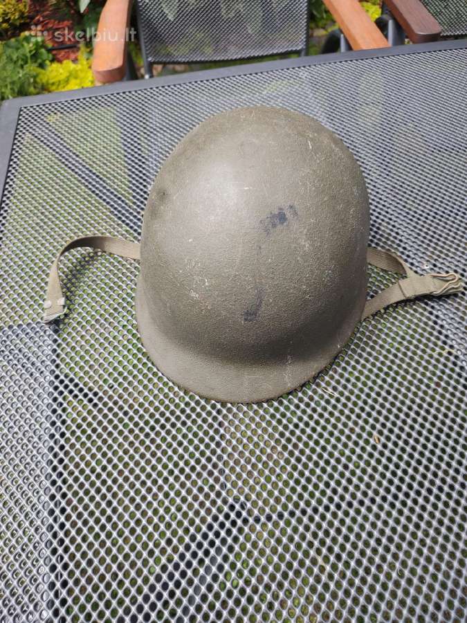 Originalus Vakarų Vokietijos M62 plieninis šalmas - nuotraukos Nr. 2
