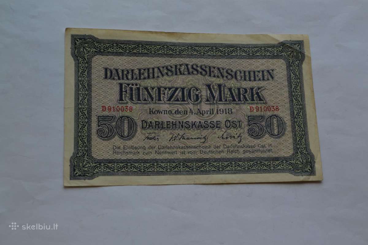50 Ost Markiu 1918 m.kaunas - nuotraukos Nr. 2