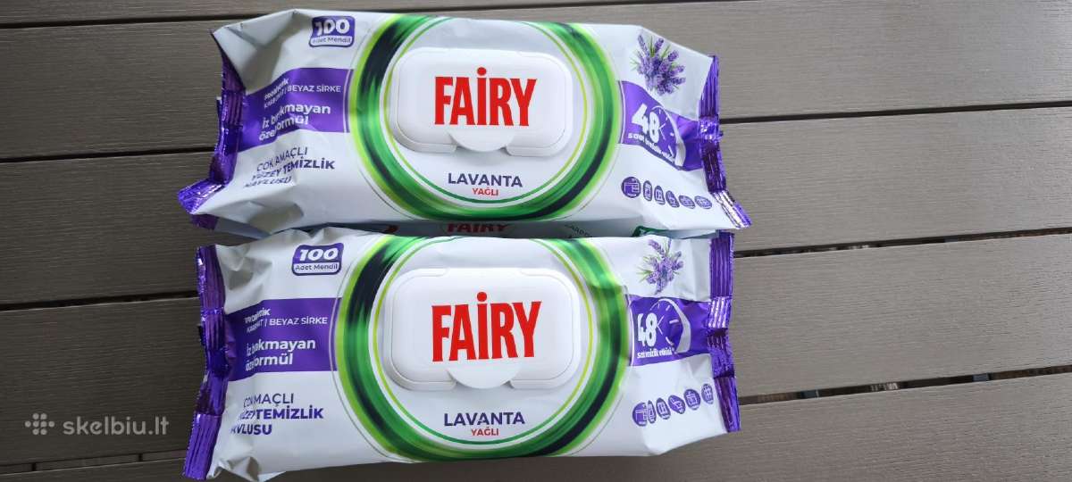 Fairy levanda servetėlės 100vnt