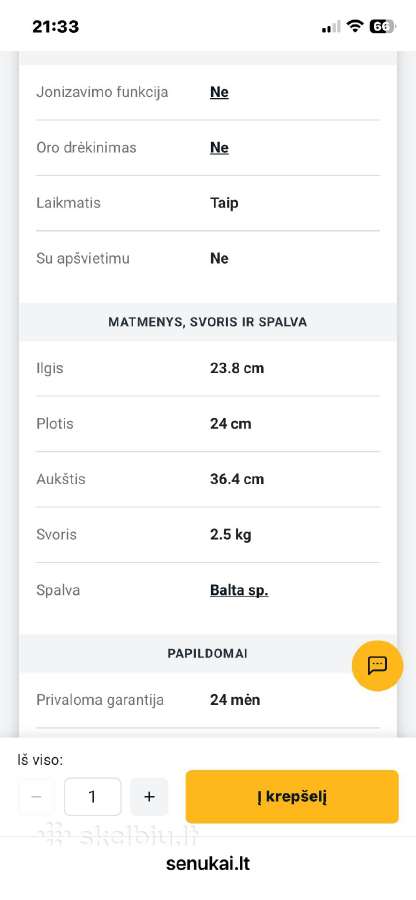 Oro filtras - nuotraukos Nr. 3