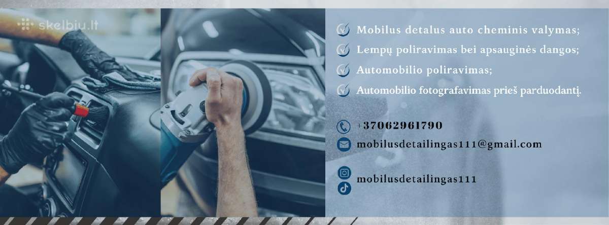 Mobilus auto detailingas - nuotraukos Nr. 10