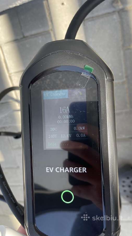 Elektr. krovimo laidas Type2 trifazis 11kw su WiFi - nuotraukos Nr. 7