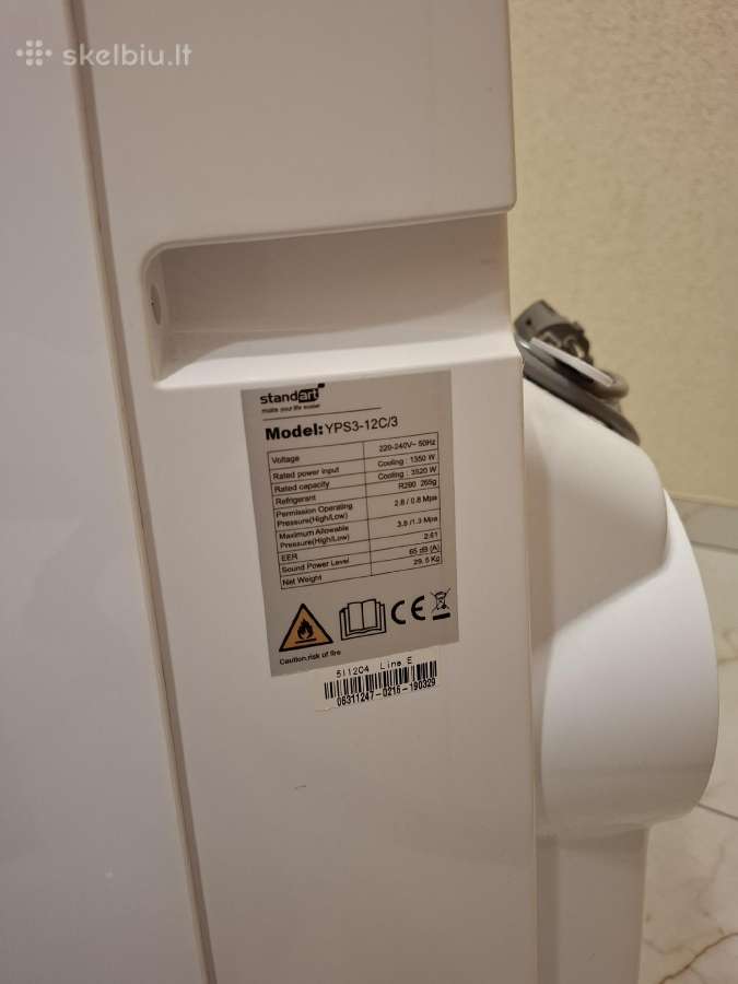 Oro kondicionierius Standart Yps3-12c/3, 1350 W - nuotraukos Nr. 2