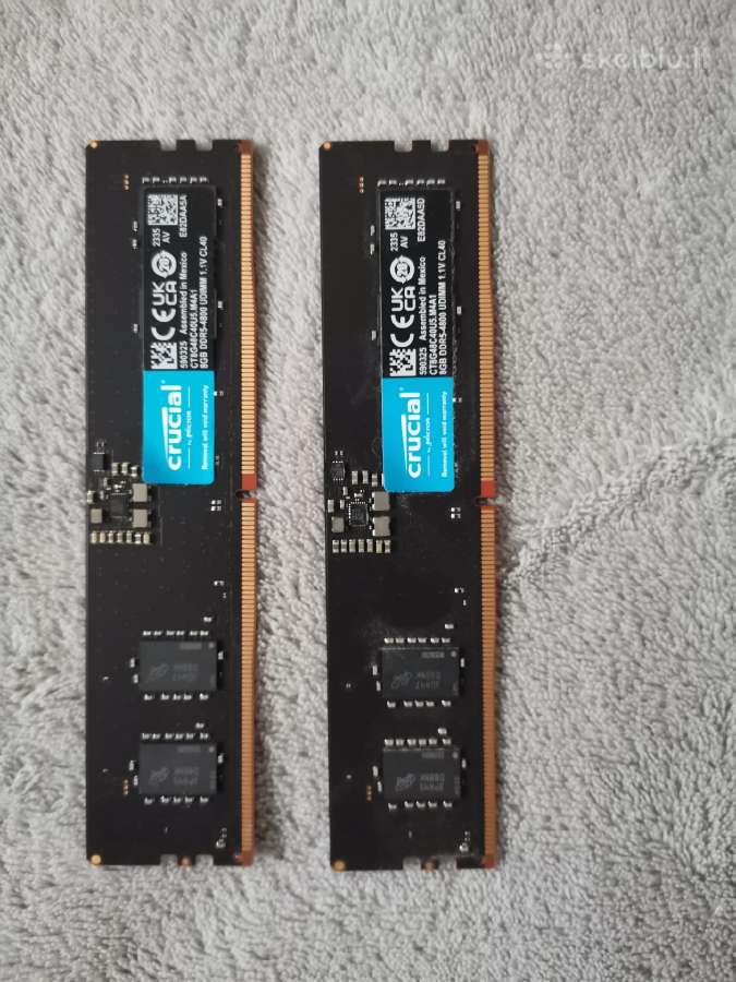 Crucial RAM ū GB Ddr5 4,800 MHz Cl40