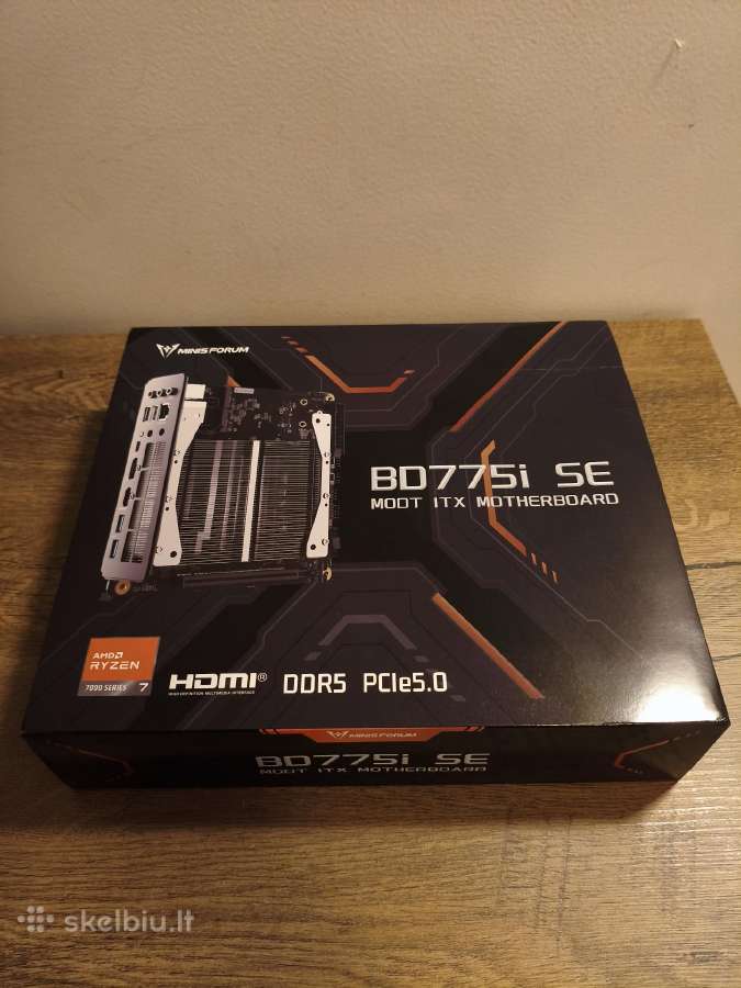 Minisforum bd775i se itx motinine plokste