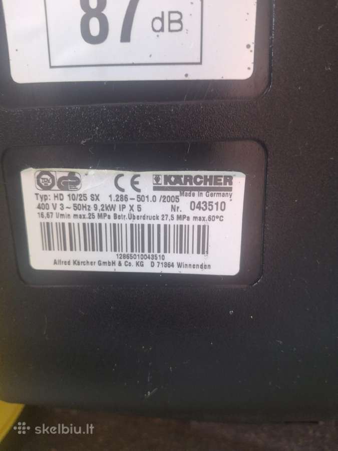 Karcher HD 10/25 4S - nuotraukos Nr. 8