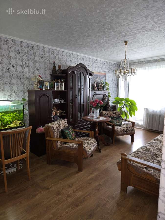 N. Akmenėje parduodamas 2jų kambarių butas
