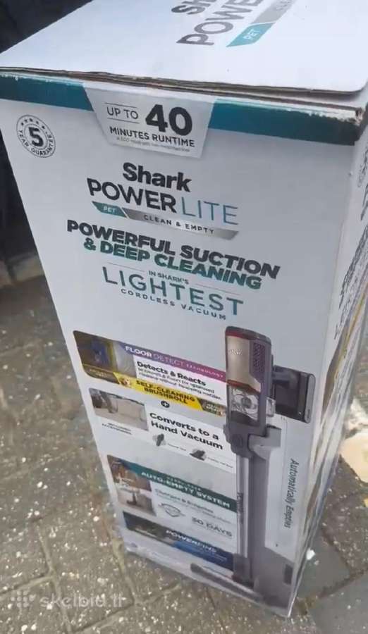 Dulkių siurblys Belaidis Shark Powerdetect