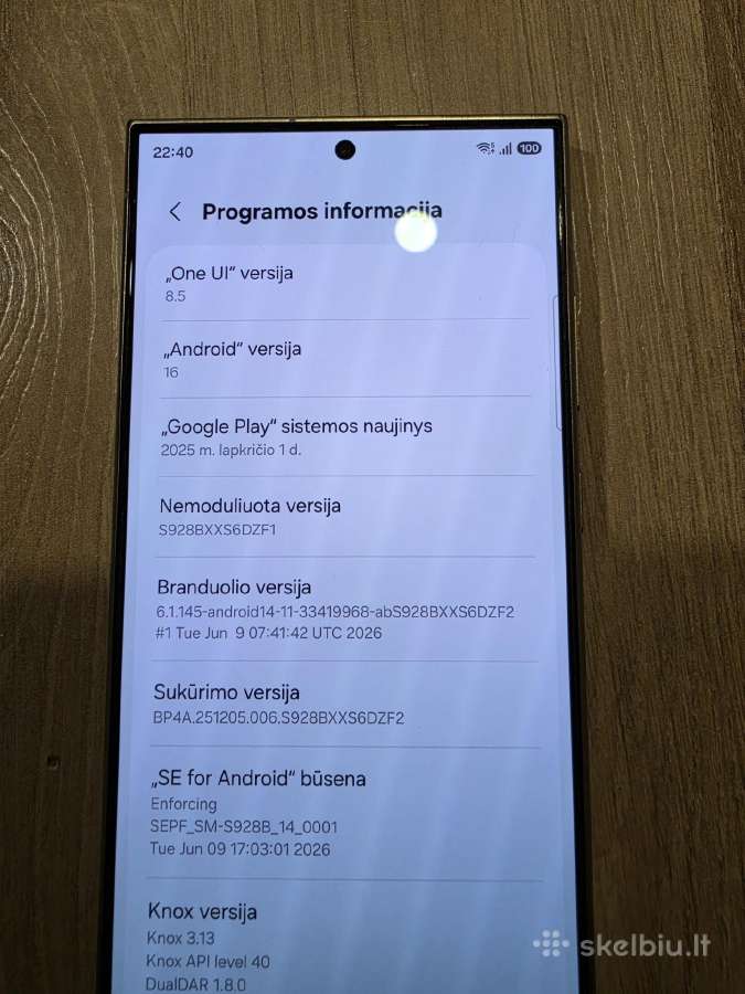 Samsung S24 Ultra 256gb + priedai - nuotraukos Nr. 6