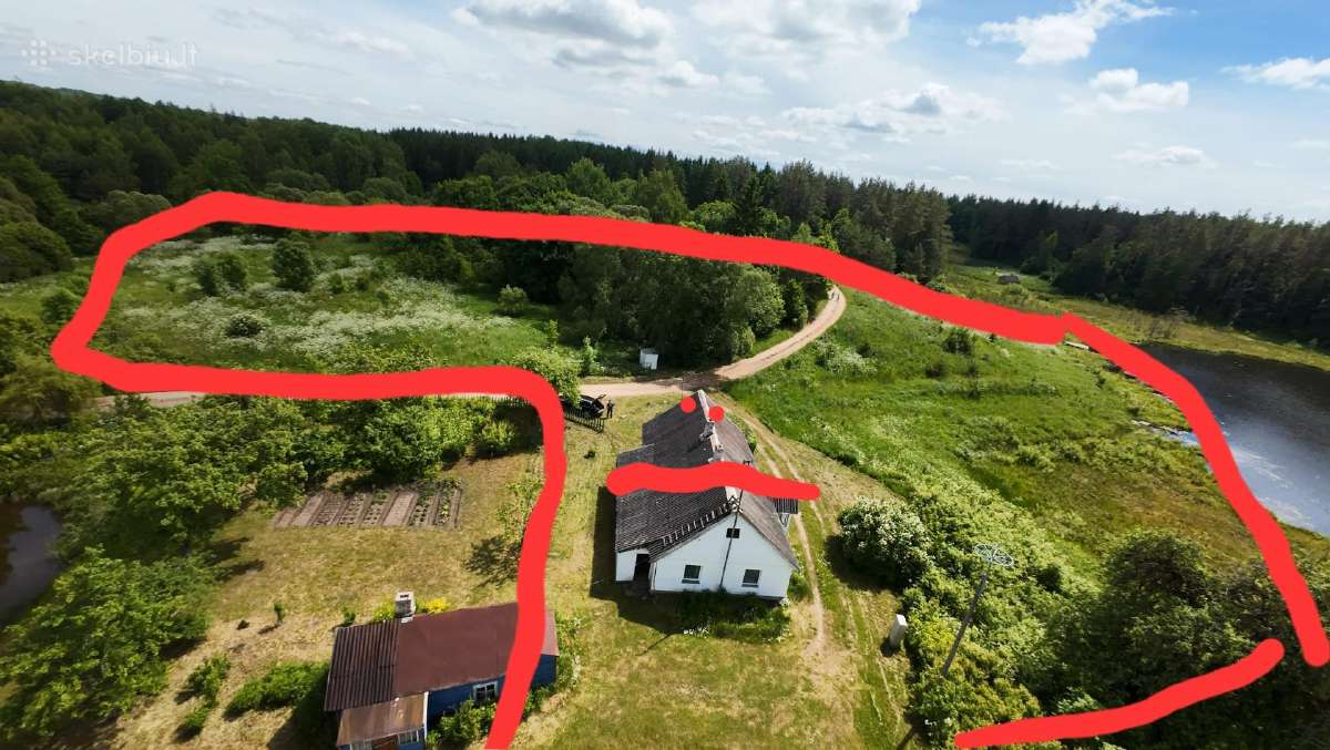 Parduodami sklypai su namo dalimi 52kw.ir ūkiniai - nuotraukos Nr. 2