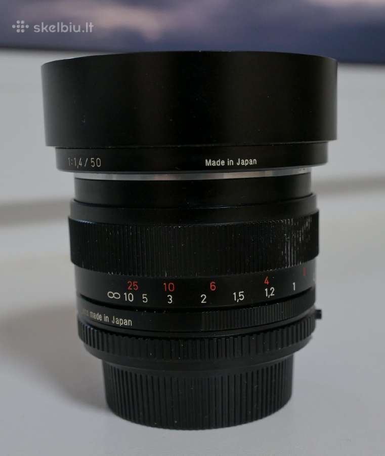 Carl Zeiss Planar T 50mm F1.4 Zf.2 Nikon F - nuotraukos Nr. 3