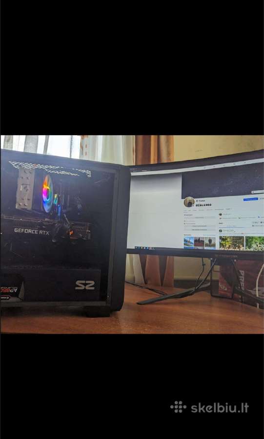 Acer Predator X34p/34" Ultrawide/21:9ips 120hz - nuotraukos Nr. 3