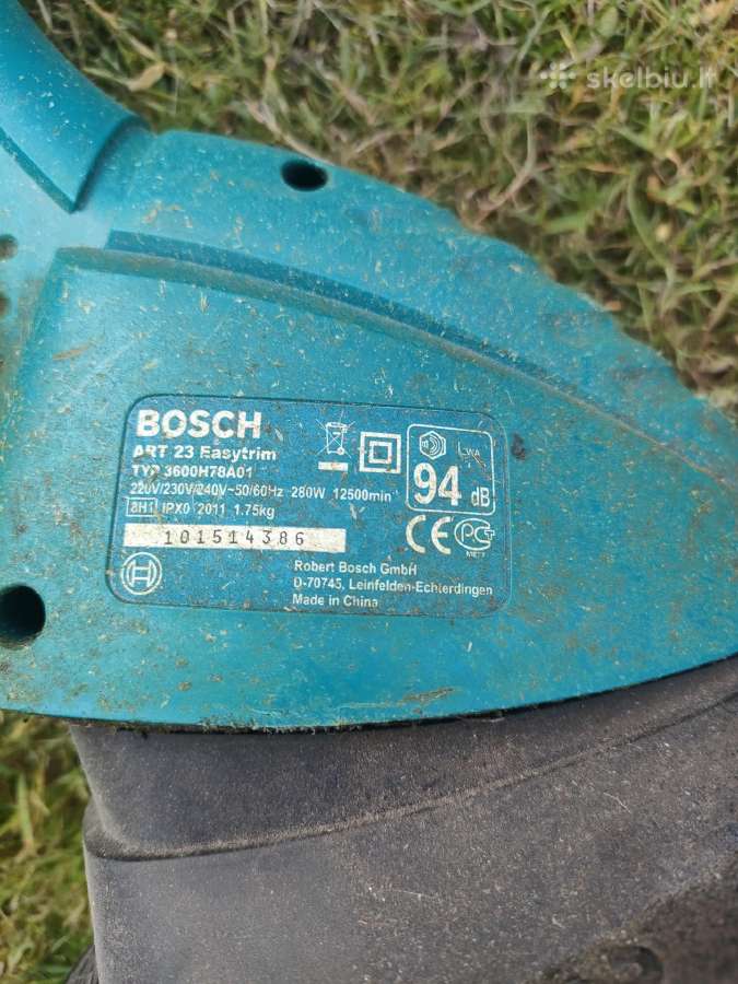Elektriniai Bosh Trimeris trimeriai Art23 easytrim - nuotraukos Nr. 7