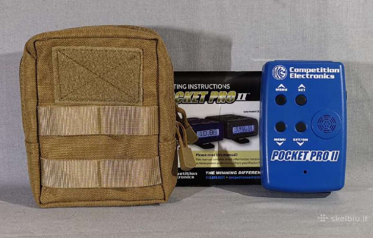 Elektroninis šaudymo laikmatis Pocket Pro II