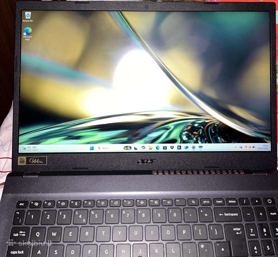 Parduodamas Acer Aspire 7 (a715-76g) Rtx 2050