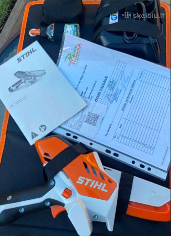 Pjūklas genėtuvas Stihl - nuotraukos Nr. 2