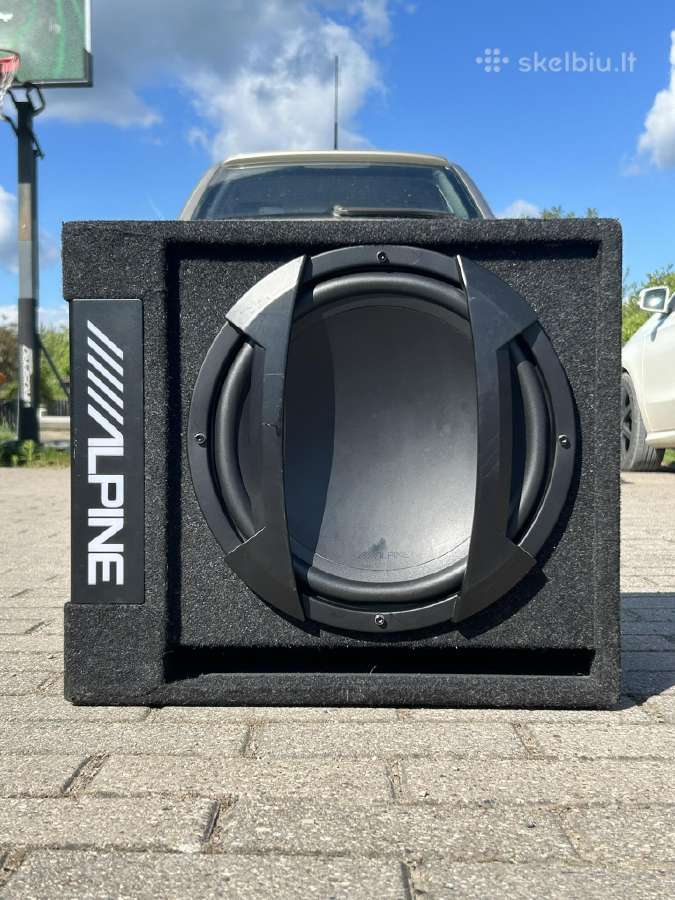 Alpine aktyvus 12" žemų dažnių garsiakalbis