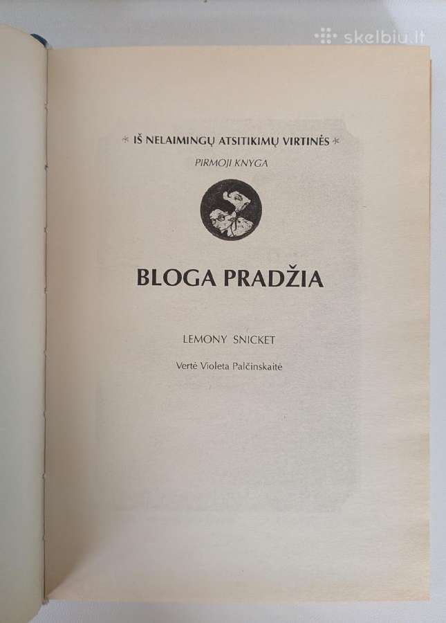 Bloga pradžia. Lemony Snicket - nuotraukos Nr. 3