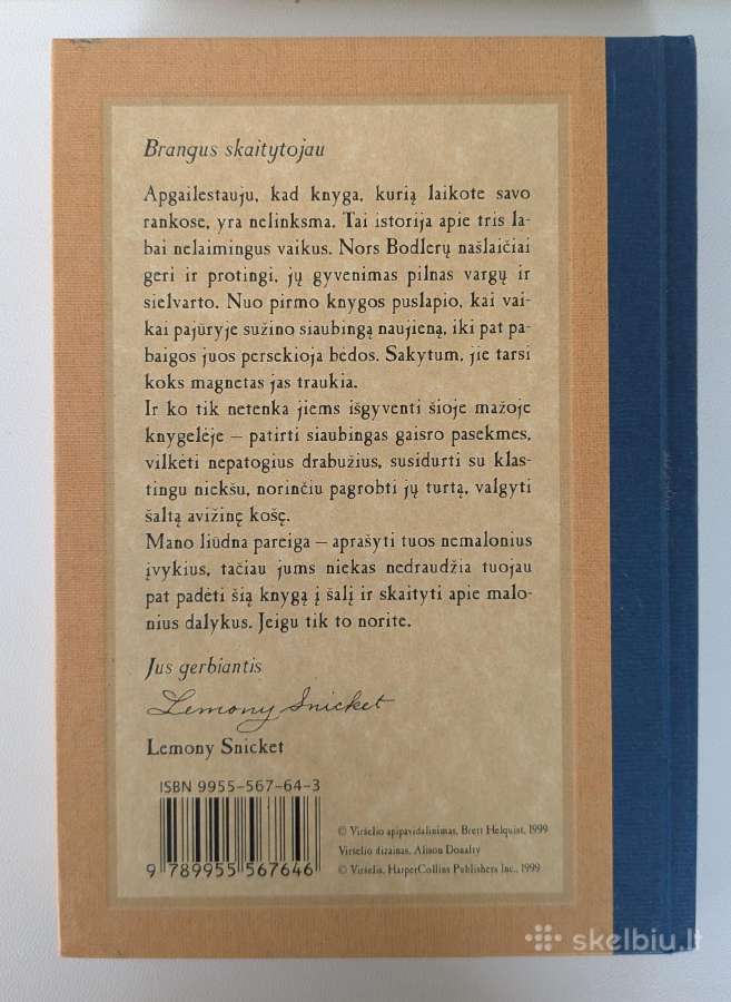Bloga pradžia. Lemony Snicket - nuotraukos Nr. 10