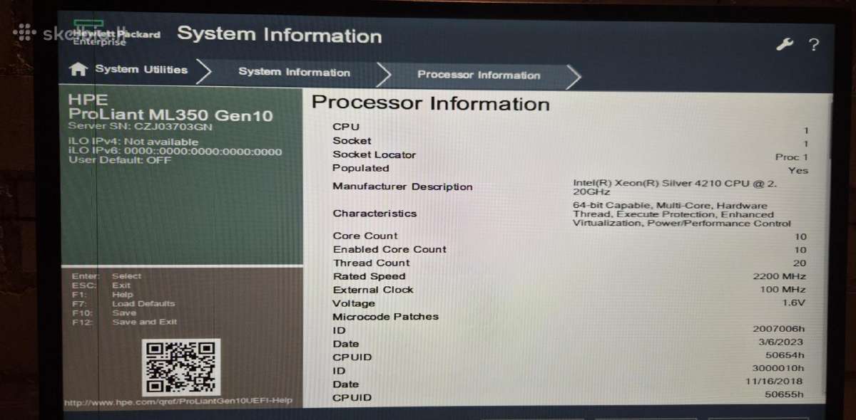 Hp Ml350 Gen10 xeon 4210 RAM 64gb - nuotraukos Nr. 8