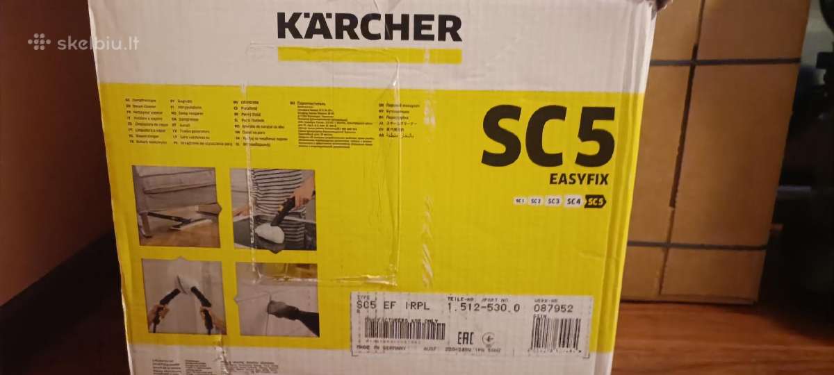 Garinis siurblys Karcher Sc5