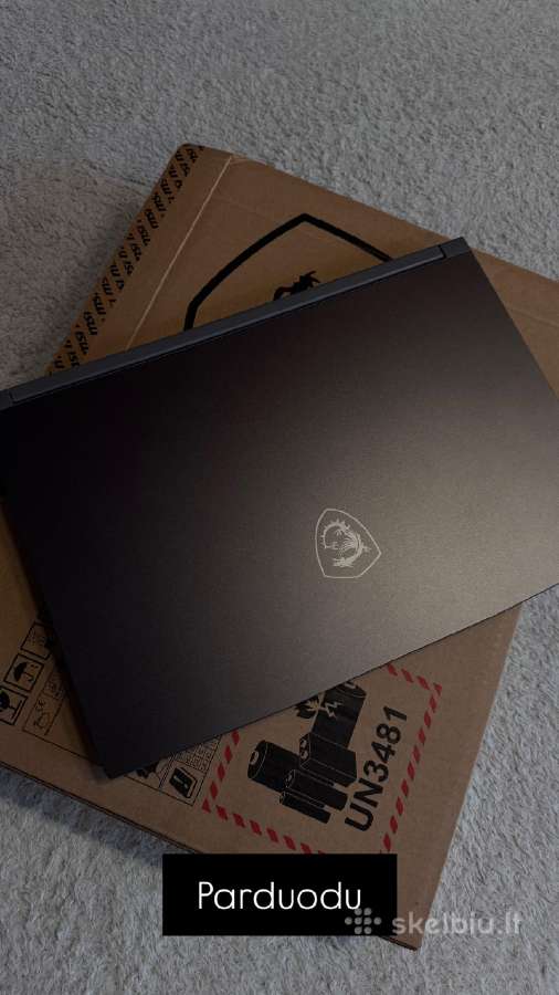 Msi thin a15 b7uc 15.6 kompiuteris. - nuotraukos Nr. 2