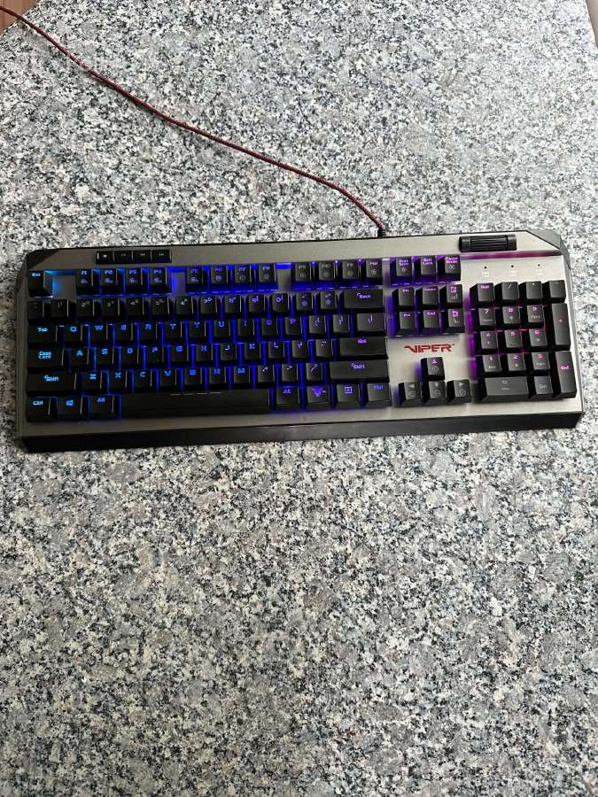 Patriot Viper Rgb gaming klaviatūra V765
