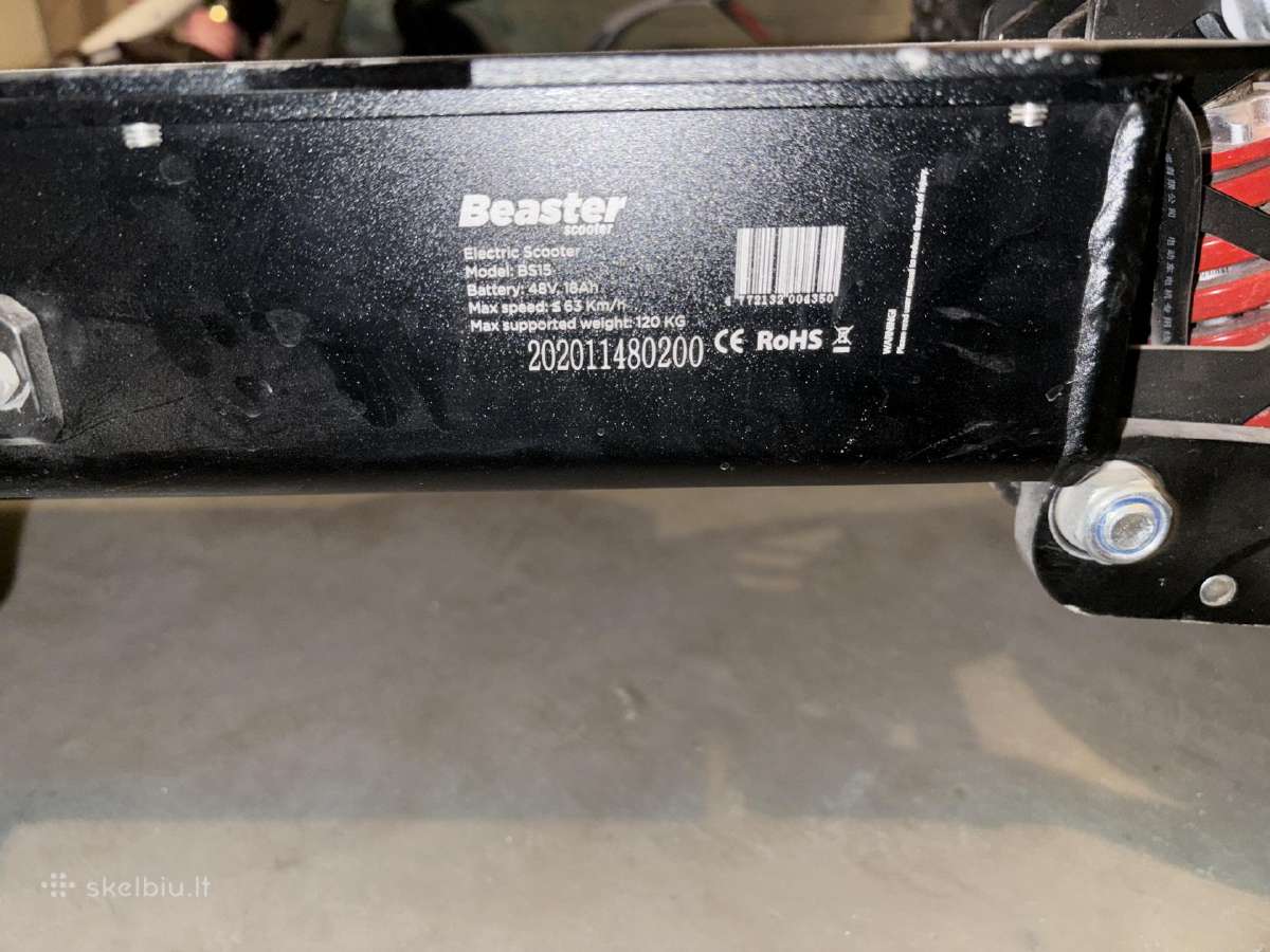 Beaster Scooter Bs15 - nuotraukos Nr. 9