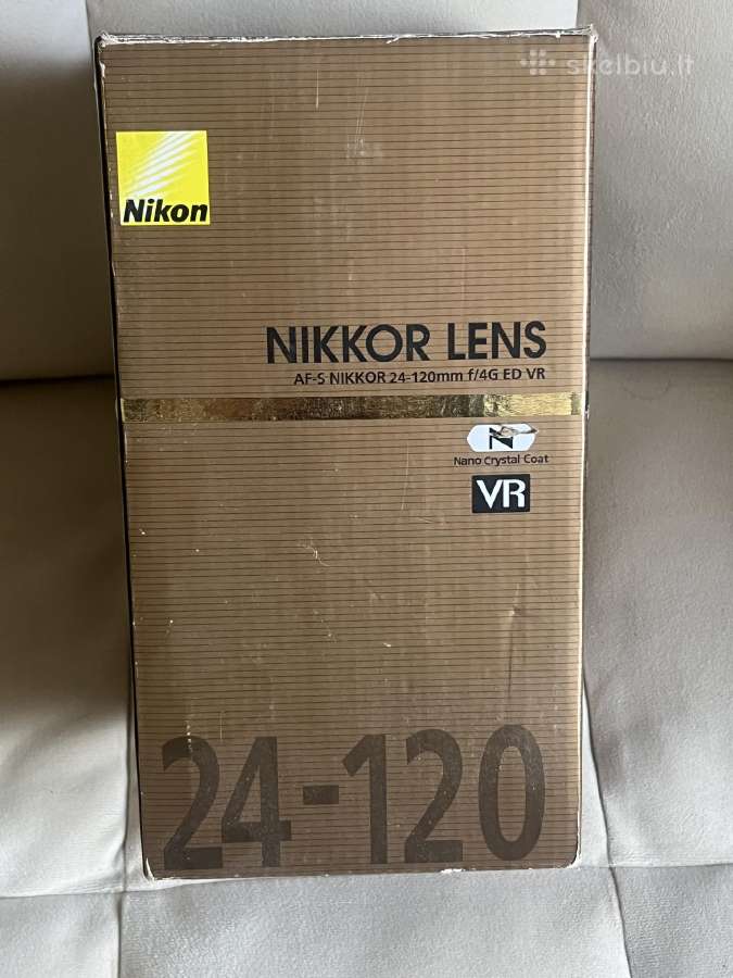 Nikon Af-s Nikkor 24-120mm f/4G Ed Vr objektyvas - nuotraukos Nr. 2