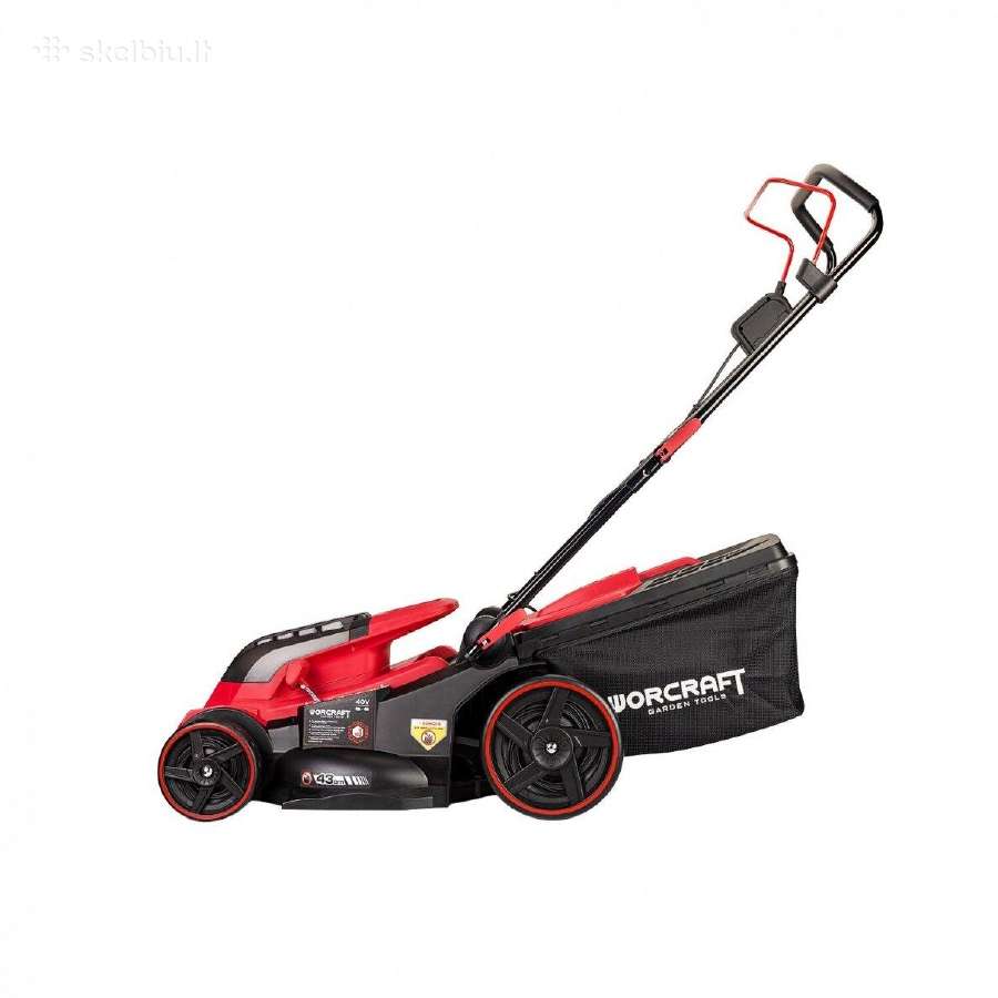 Akumuliatorinė vėjapjovė Worcraft 2x8.0ah - nuotraukos Nr. 2