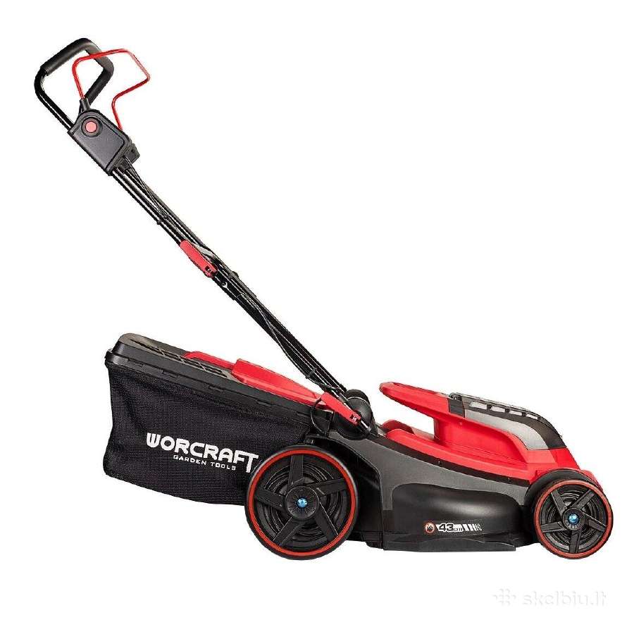 Akumuliatorinė vėjapjovė Worcraft 2x8.0ah - nuotraukos Nr. 3