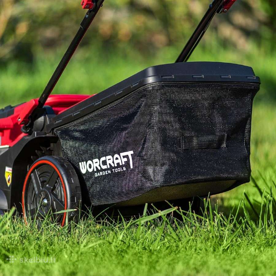Akumuliatorinė vėjapjovė Worcraft 2x8.0ah - nuotraukos Nr. 14
