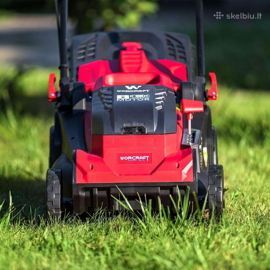 Akumuliatorinė vėjapjovė Worcraft 2x8.0ah - nuotraukos Nr. 16