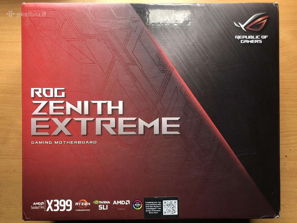 Rog Zenith extreme + Cpu - nuotraukos Nr. 9