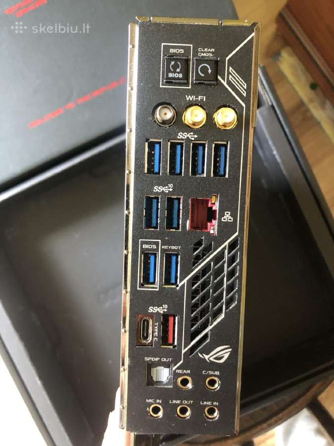 Rog Zenith extreme + Cpu - nuotraukos Nr. 11