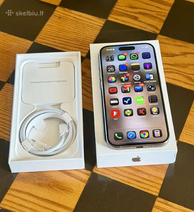 iPhone 15 Pro Titanium
