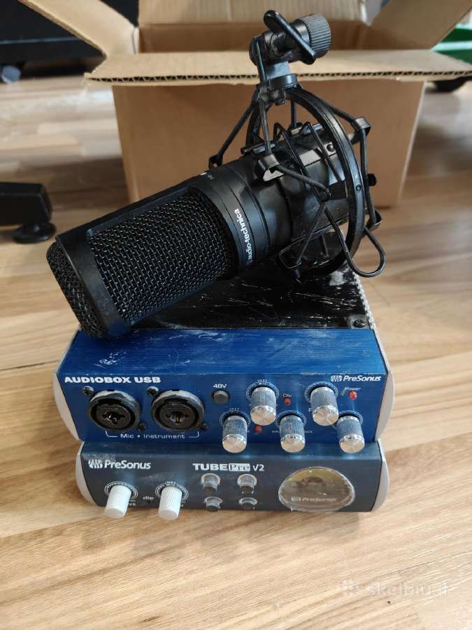Mikrofono rinkinys Audio-technica / Presonus