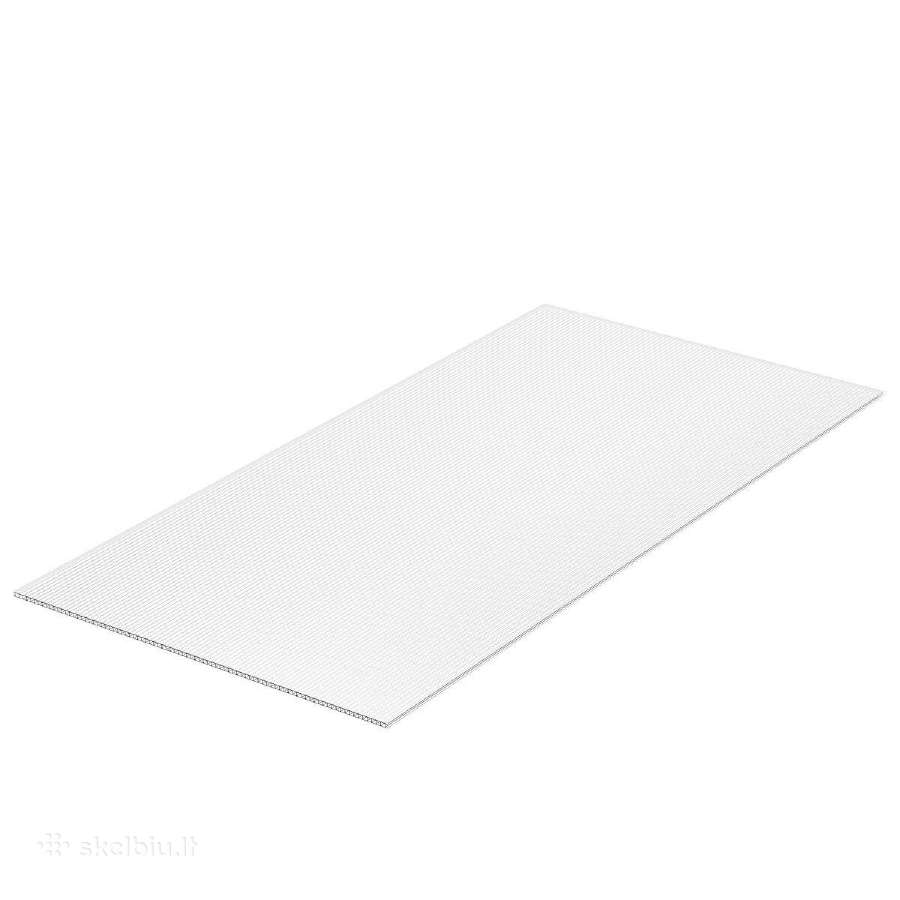 Polikarbonato lakštai 61x122x0,6cm, 15 vnt. x2 New - nuotraukos Nr. 7