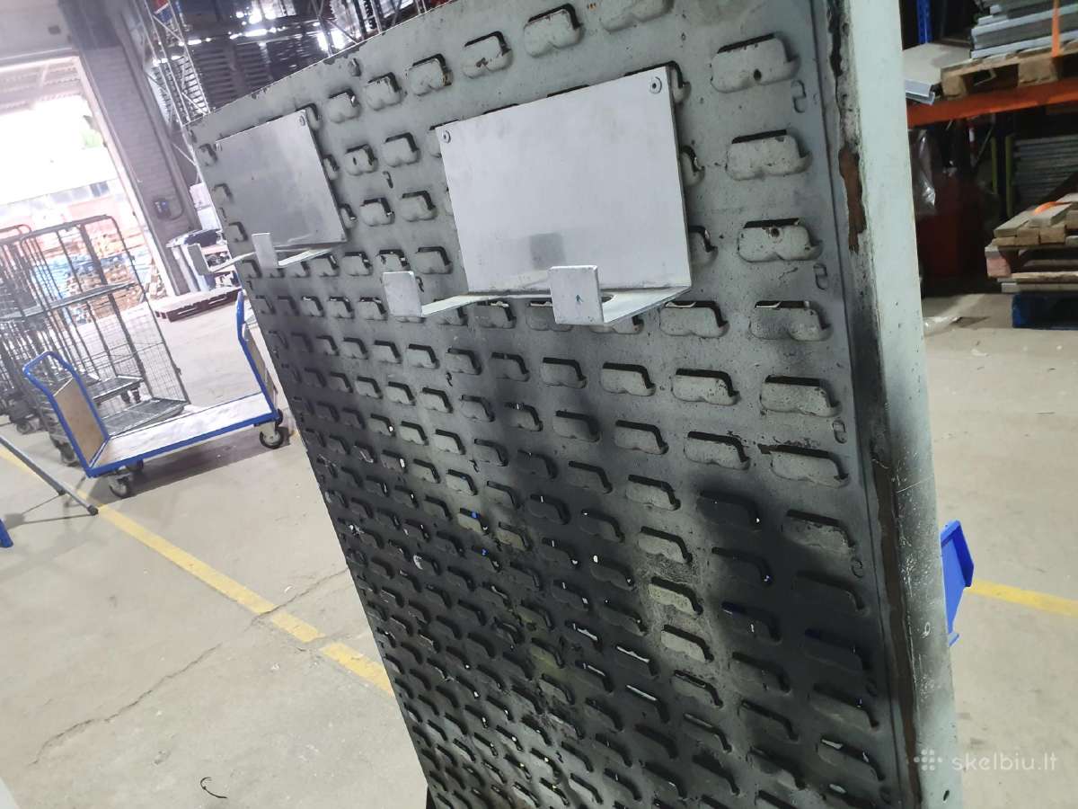 Perforuoti metaliniai stendai dėžutėms - nuotraukos Nr. 20