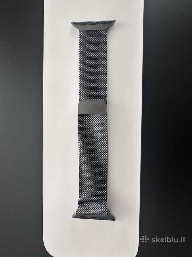 Apple Watch 42mm Slate Milanese Loop (juoda)