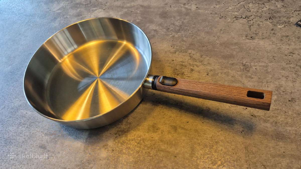 Woll gili plieninė keptuvė "Logic steel Induction"