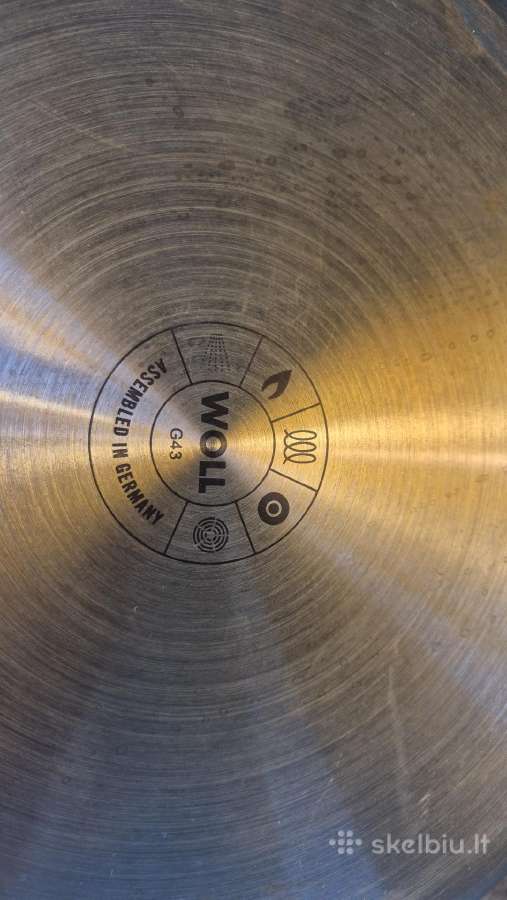 Woll gili plieninė keptuvė "Logic steel Induction" - nuotraukos Nr. 3